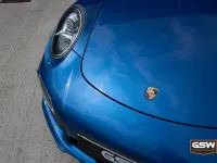 Used Porsche 991 500 HP (367 kW) 2014 Blue Coupe
