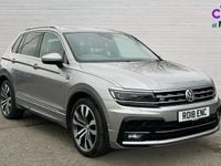 Used VW Tiguan R-line 180 HP (132 kW) 2018 Silver SUV