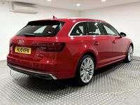 Used Audi A4 S-Line 190 HP (139 kW) 2019 Red Estate