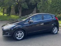 Used Ford Fiesta Zetec 2014 Black Hatchback