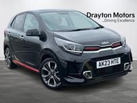 Used Kia Picanto GT-Line S 99 HP (72 kW) 2023 Black Hatchback