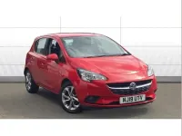 Used Vauxhall Corsa 90 HP (66 kW) 2019 Red Hatchback