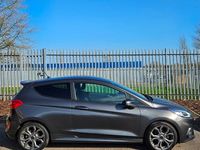 Used Ford Fiesta ST-Line 125 HP (91 kW) 2018 Grey Hatchback