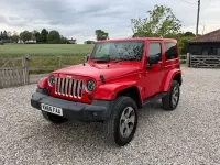 Used Jeep Wrangler Overland 200 HP (147 kW) 2017 Red SUV