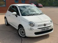 Used Fiat 500 Pop Star 69 HP (50 kW) 2016 White Hatchback