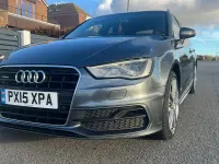 Used Audi A3 Sportback S-Line 184 HP (135 kW) 2015 Grey Hatchback