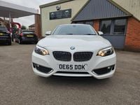 Used BMW 218 Luxury Line 2015 White Coupe