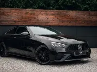 Used Mercedes E300 AMG line 2021 Black Coupe