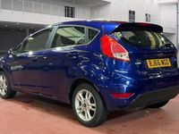 Used Ford Fiesta Zetec 2016 Blue Hatchback
