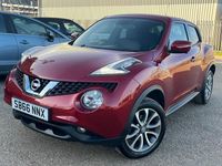 Used Nissan Juke Tekna 117 HP (86 kW) 2017 Red SUV