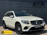 Used Mercedes GLC220 AMG Line Premium 170 HP (125 kW) 2016 White SUV
