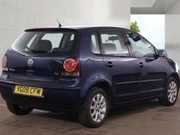 Used VW Polo SE 80 HP (58 kW) 2009 Blue Hatchback