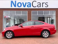 Used Mercedes C220 Executive 167 HP (122 kW) 2014 Red Coupe