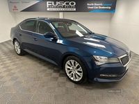 Used Skoda Superb SE Technology 150 HP (110 kW) 2021 Blue Hatchback