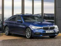 Used BMW 530 M Sport 265 HP (194 kW) 2020 Blue Sedan