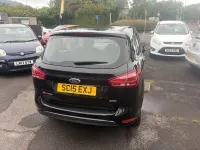 Used Ford B-MAX Zetec 100 HP (73 kW) 2015 Black MPV