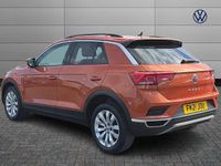 Used VW T-Roc SE 150 HP (110 kW) 2021 Orange SUV