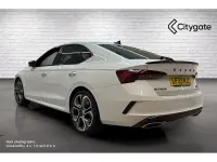 Used Skoda Octavia vRS 180 HP (132 kW) 2023 Moon white metallic Hatchback