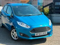 Used Ford Fiesta Zetec 100 HP (73 kW) 2015 Blue Hatchback