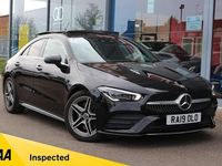 Used Mercedes CLA220 AMG line 190 HP (139 kW) 2019 Black Sedan
