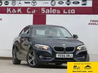 Used BMW 218 Sport Line 2016 Blue Coupe