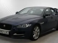 Used Jaguar XE R-Sport 200 HP (147 kW) 2018 Blue Sedan
