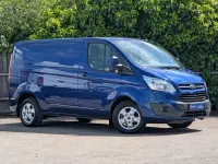 Used Ford Transit Custom Limited 123 HP (90 kW) 2016 Blue Van