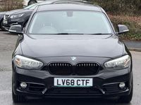 Used BMW 118 Sport Line 2018 Black Hatchback