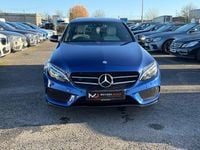 Used Mercedes C250 AMG Line Premium Plus 2017 Blue Sedan