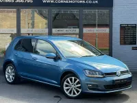 Used VW Golf VII GT 140 HP (102 kW) 2013 Blue Hatchback