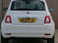 Used Fiat 500 Lounge 70 HP (51 kW) 2021 White Hatchback