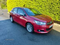 Used Citroën C4 Flair 100 HP (73 kW) 2015 Red Hatchback