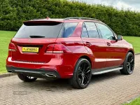Used Mercedes GLE250 AMG line 2016 Red Estate