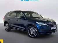 Used Skoda Kodiaq LAURIN & KLEMENT 200 HP (147 kW) 2021 Blue SUV