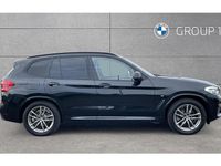 Used BMW X3 M Sport 190 HP (139 kW) 2021 Black sapphire metallic paint SUV