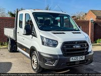 Used Ford Transit S 130 HP (95 kW) 2020 White Cabriolet