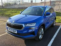 Used Skoda Karoq SE L 110 HP (80 kW) 2023 Blue SUV