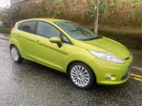 Used Ford Fiesta Titanium 96 HP (70 kW) 2009 Green Hatchback