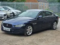 Used Jaguar XE Portfolio 180 HP (132 kW) 2017 Blue Sedan