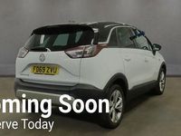 Used Vauxhall Crossland X Business Edition 110 HP (80 kW) 2019 White SUV