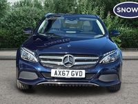 Used Mercedes C200 Premium 184 HP (135 kW) 2017 Blue Estate