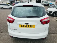 Used Ford C-MAX Zetec 105 HP (77 kW) 2013 White MPV