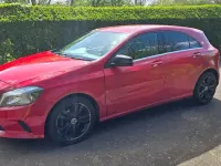 Used Mercedes A180 2017 Red Hatchback