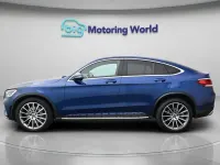 Second-hand Mercedes GLC220 AMG line 194 CP (142 kW) 2021 Albastru Coupe