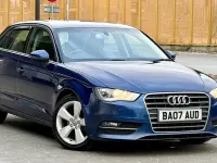 Used Audi A3 Sportback Sport 2015 Blue Hatchback