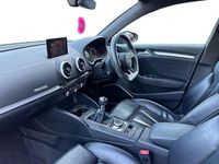 Used Audi A3 Black Edition 150 HP (110 kW) 2018 Grey Sedan