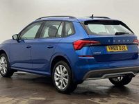 Used Skoda Kamiq SE 115 HP (84 kW) 2019 Race blue metallic SUV