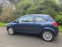 Used Vauxhall Corsa 2012 Blue Hatchback