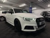 Used Audi S3 Sportback Black Edition 310 HP (228 kW) 2018 White Hatchback
