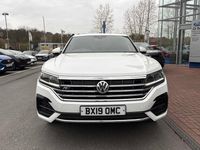 Used VW Touareg R-line 2019 Pure white SUV
